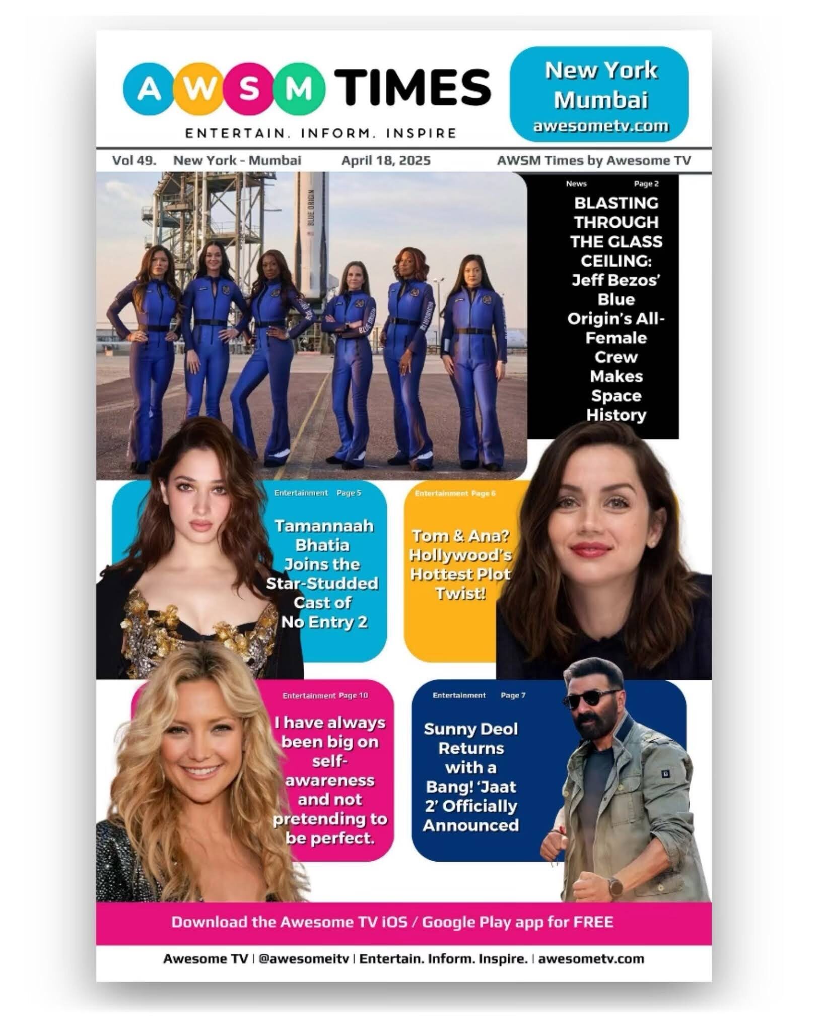 AWSM Times — Vol 49 · April 18, 2025