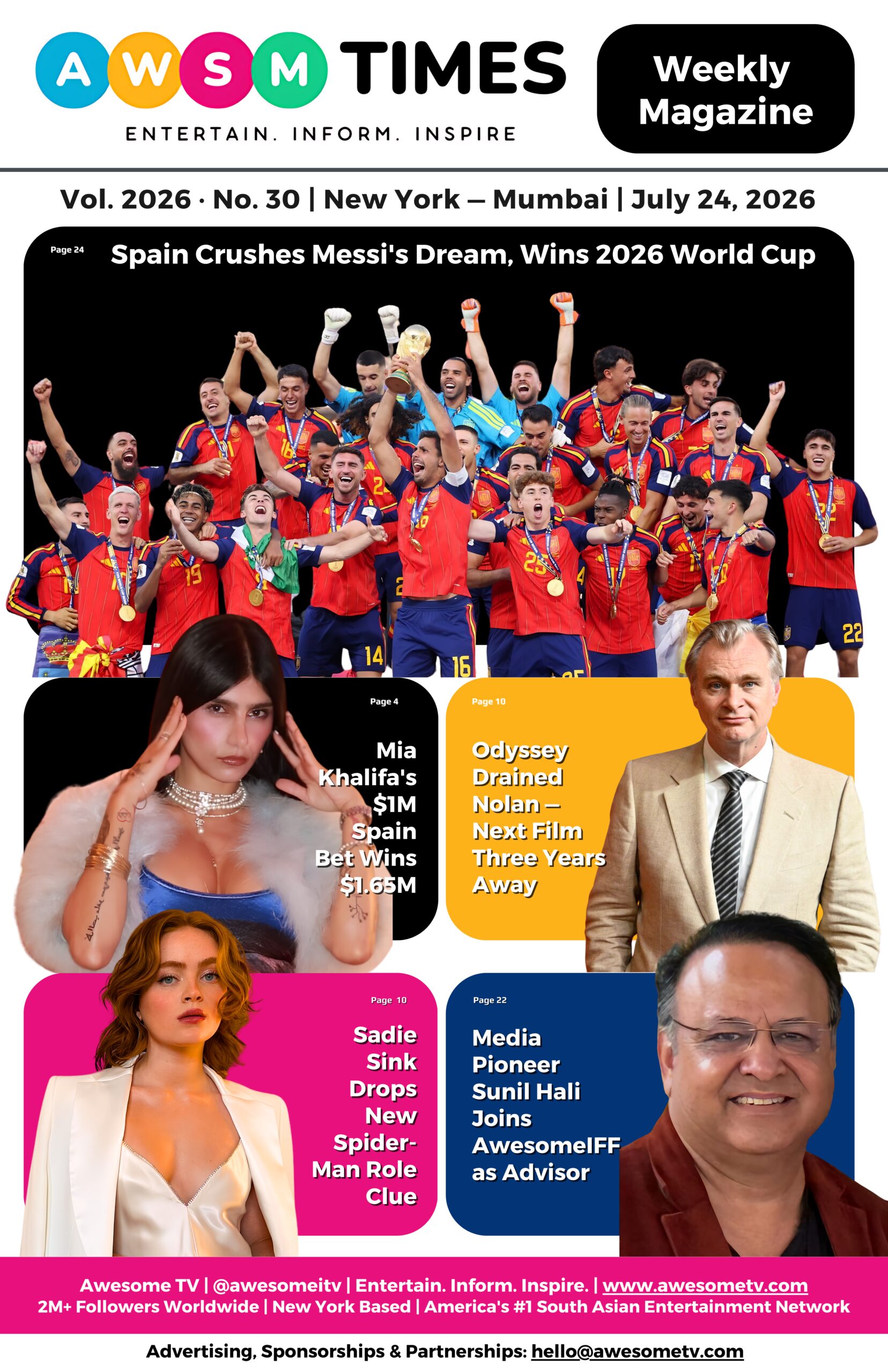AWSM Times Vol 115 Jul 24, 2026